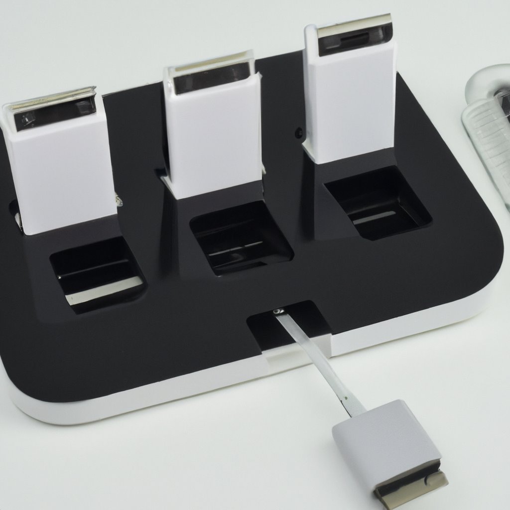 USB, Charging, Station, Multi-Port, Electronics