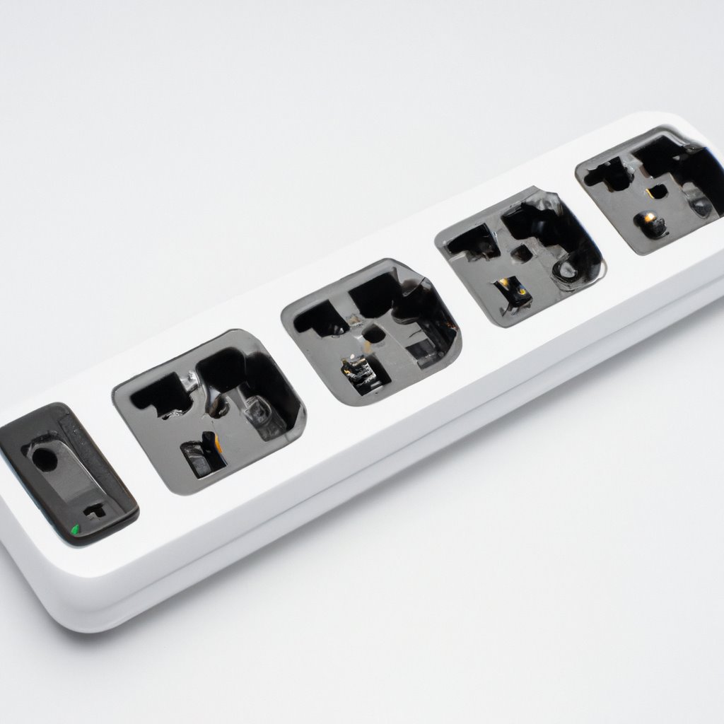 surge protector, power strip, USB ports, electrical accessories, technology accessories