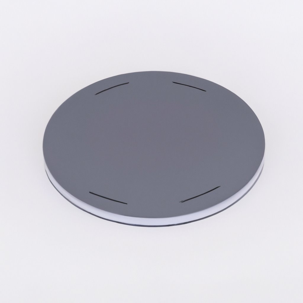 A sleek and modern wireless charging pad, perfect for keeping your devices powered up without the hassle of cords.