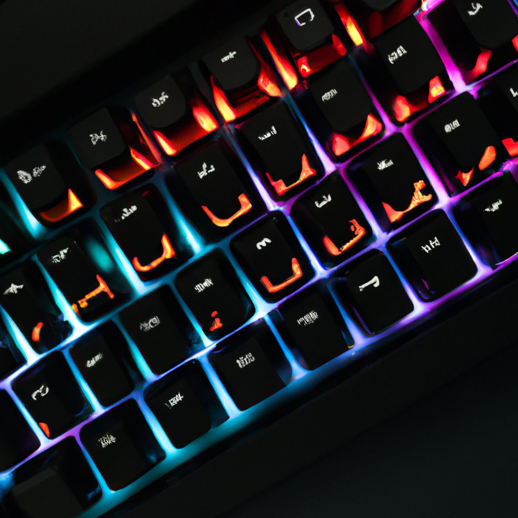 Gaming Keyboard, LED Backlight, RGB Lighting, Mechanical Keys, Customizable Keys