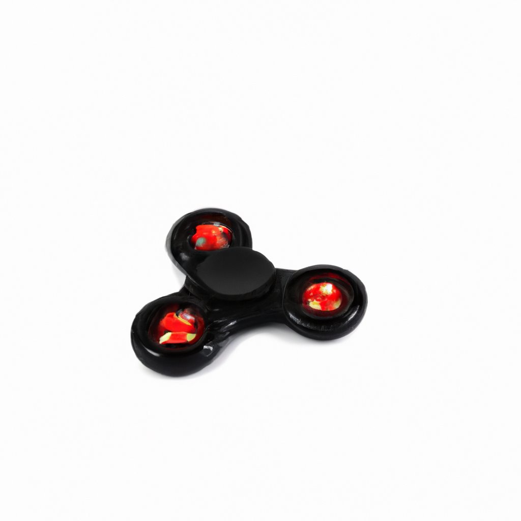 LED Light-Up Fidget Spinner, fidget toy, stress relief, hand spinner, light up spinner