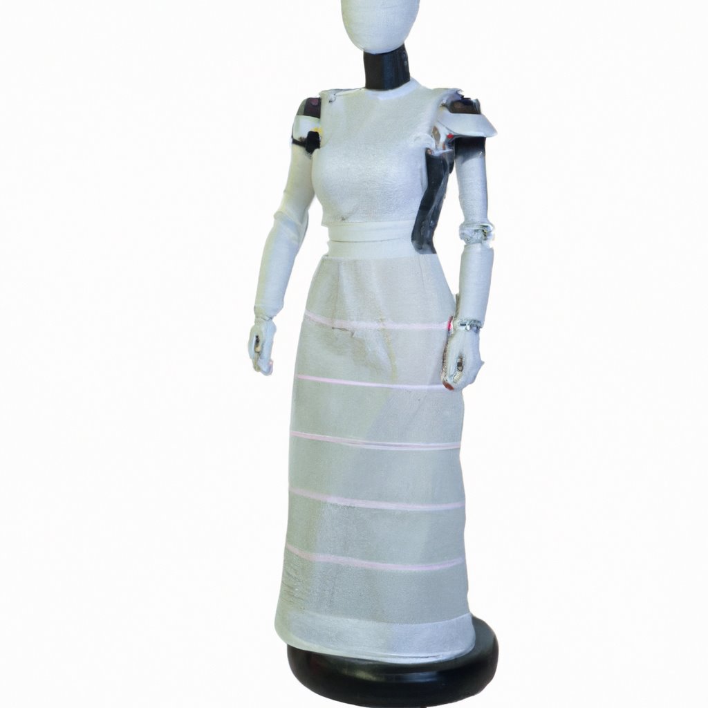Robot Maid Costume, robotics, futuristic, maid outfit, sci-fi