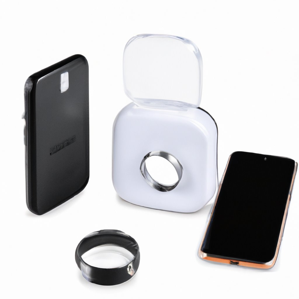 Smart Ring, UV Sanitizer, Set, Technology, Health