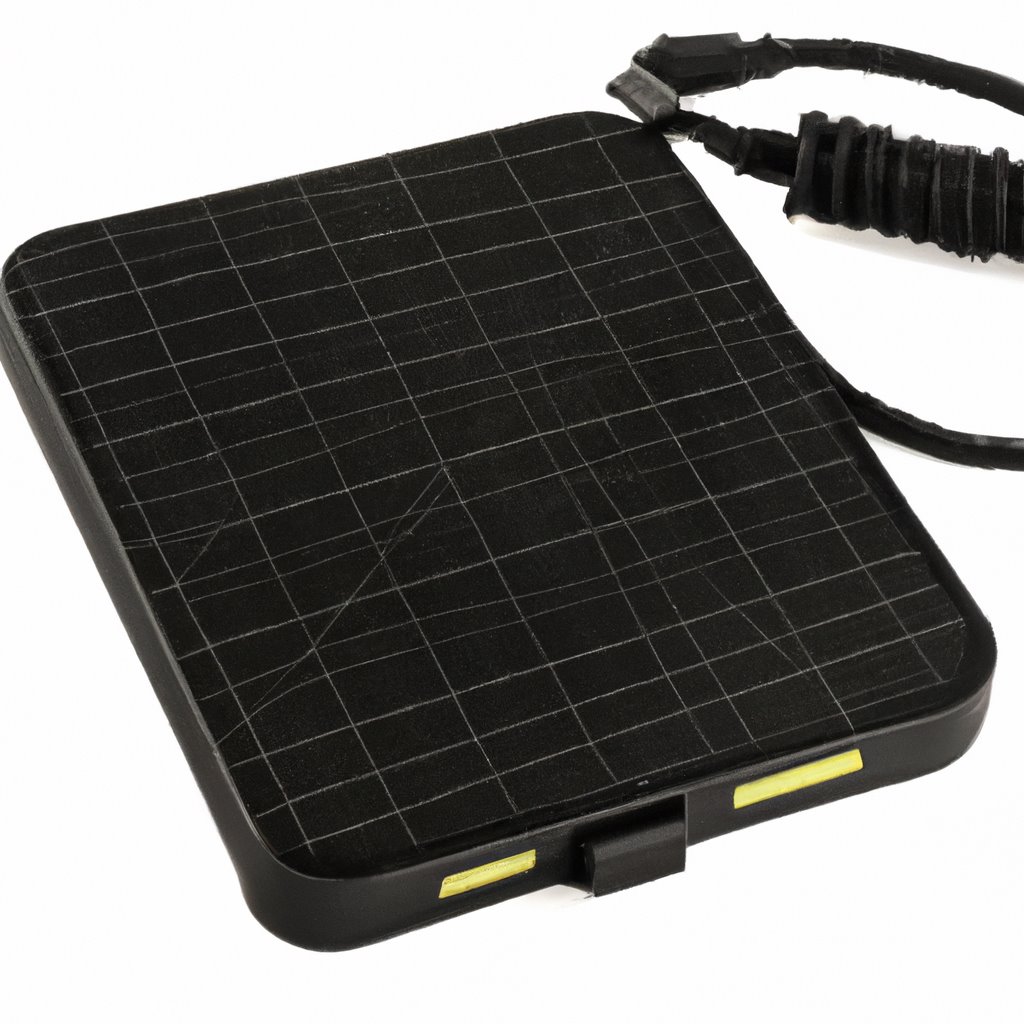 Solar Powered Beaded Charger, Solar Charger, Beaded, Eco-Friendly, Portable