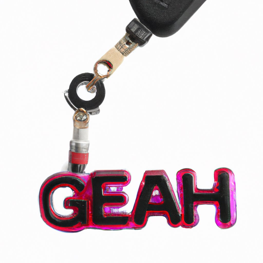 Tech Gear, Keychain, Beaded, Tech, Gear